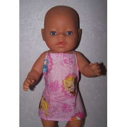 shortje disney prinsessen baby born 43cm