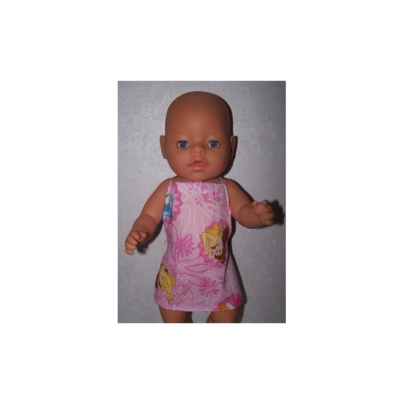 shortje disney prinsessen baby born 43cm