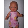 shortje disney prinsessen baby born 43cm