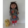 herfstjurk setje trollen baby born 43cm