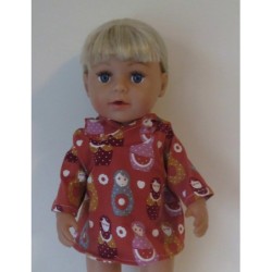 capuchontrui matroeska baby born 43cm