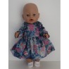 jurk bloem ballen baby born 43cm