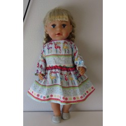 jurk rendieren baby born 43cm