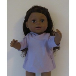 capuchontrui lila baby born 43cm