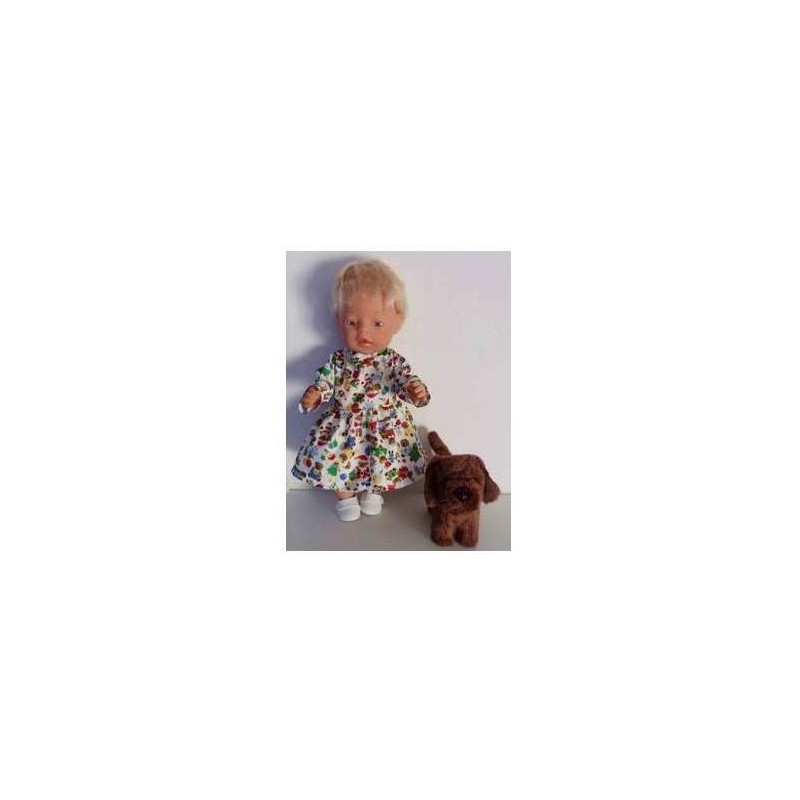 jurk beren kerst baby born 43cm