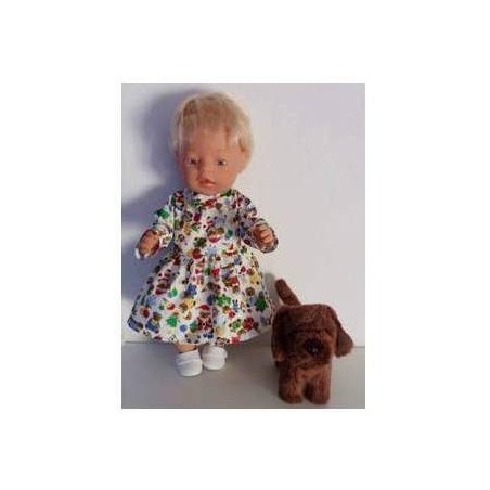 jurk beren kerst baby born 43cm