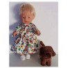jurk beren kerst baby born 43cm