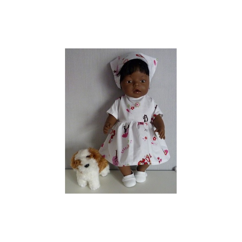 jurk roodkapje baby born 43cm