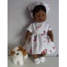 jurk roodkapje baby born 43cm