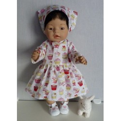 jurk cupe cake baby born 43cm