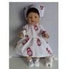 jurk matroeska baby born 43cm