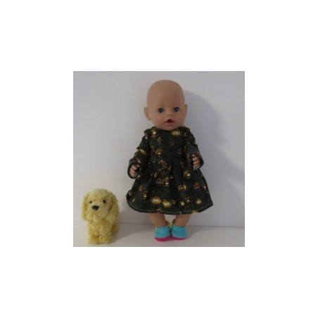 jurk kerst baby born 43cm