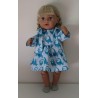 jurk met jas mint vogels  baby born 43cm