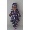 jurk set hello kitty blauw baby born 43cm