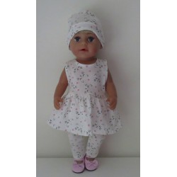 jurk set kat baby born 43cm