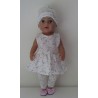 jurk set kat baby born 43cm