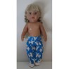 lange broek blauw olifanten baby born 43cm