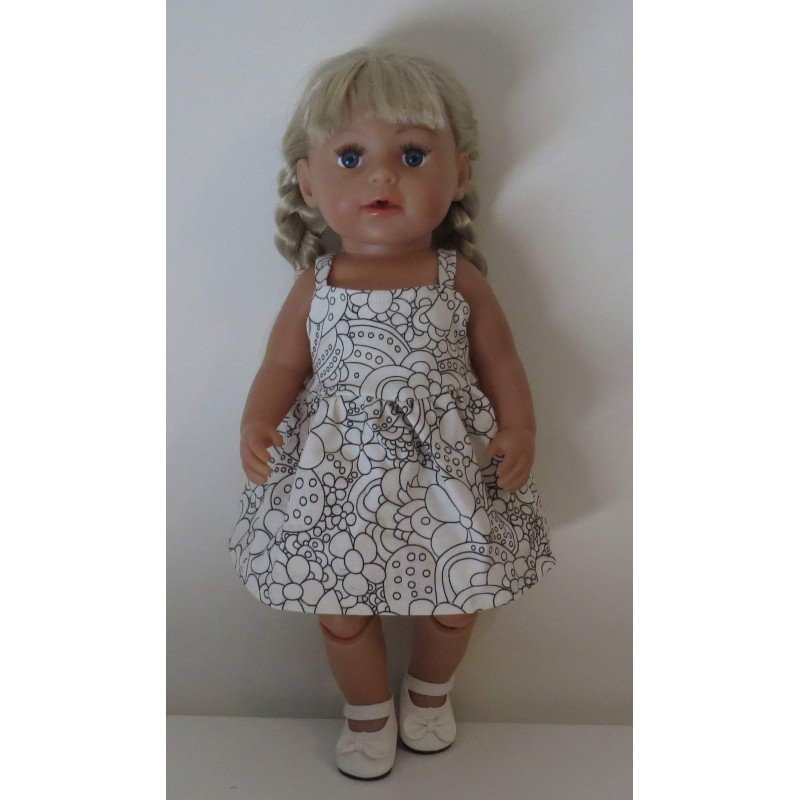 zonnejurk tover baby born 43cm