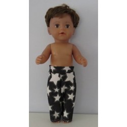 lange spijkerbroek sterren baby born 43cm