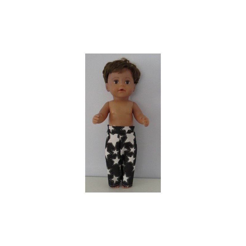 lange spijkerbroek sterren baby born 43cm