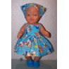 zonnejurk donald duck blauw baby born 43cm