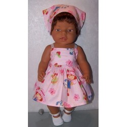 zonnejurk strawberry shortcake ijsjes  baby born 43cm