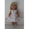 zonnejurk wilde dieren baby born 43cm