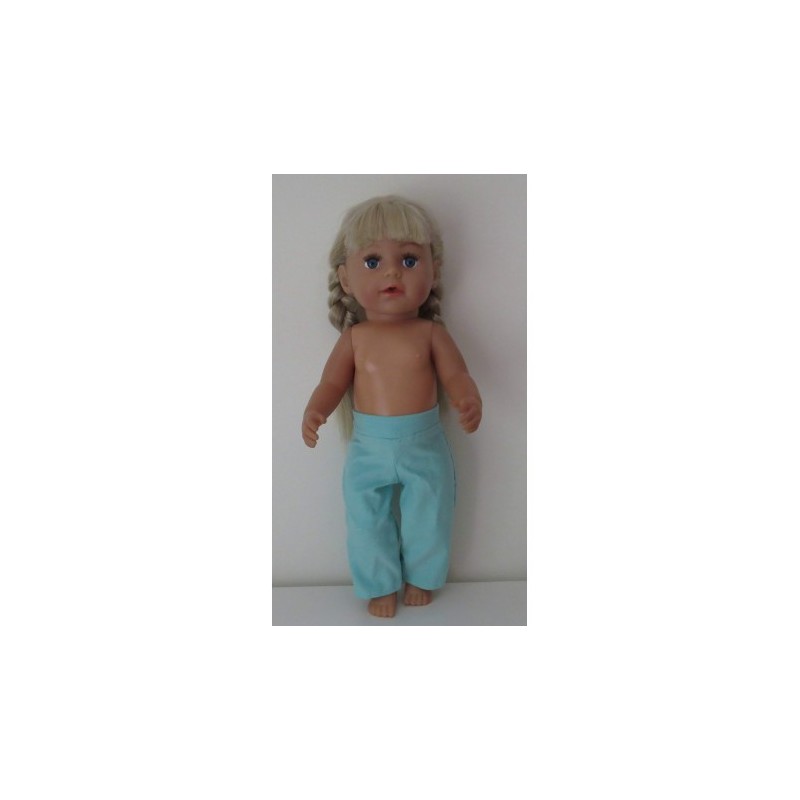 lange broek mint baby born 43cm