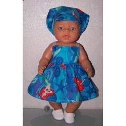 zonnejurk ariel baby born 43cm