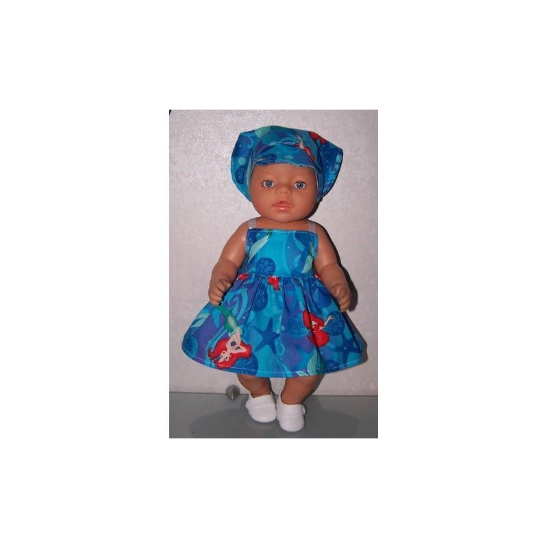 zonnejurk ariel baby born 43cm