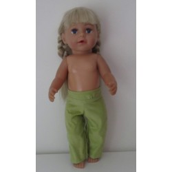 lange broek groen baby born 43cm