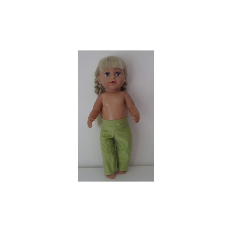 lange broek groen baby born 43cm