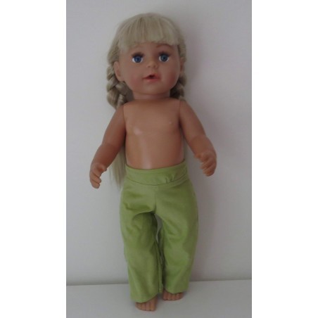 lange broek groen baby born 43cm