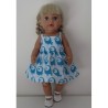 zonnejurk mint vogels baby born 43cm
