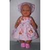 zonnejurk strawberry shortcake baby baby born 43cm