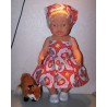zonnejurk strawberry shortcake aardbeien baby born 43cm