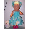zonnejurk tinkerbell geruit baby born 43cm