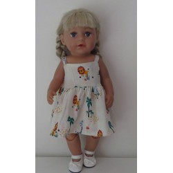 zonnejurk leeuwen baby born 43cm