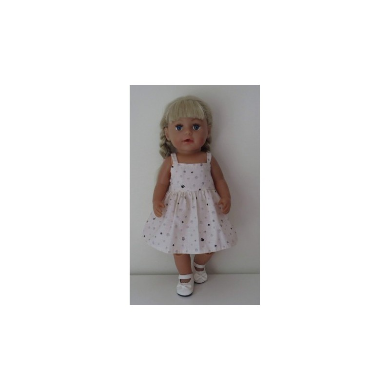 zonnejurk pootjes baby born 43cm