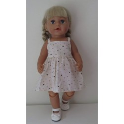 zonnejurk hartjes baby born 43cm