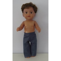 lange broek blauw baby born 43cm
