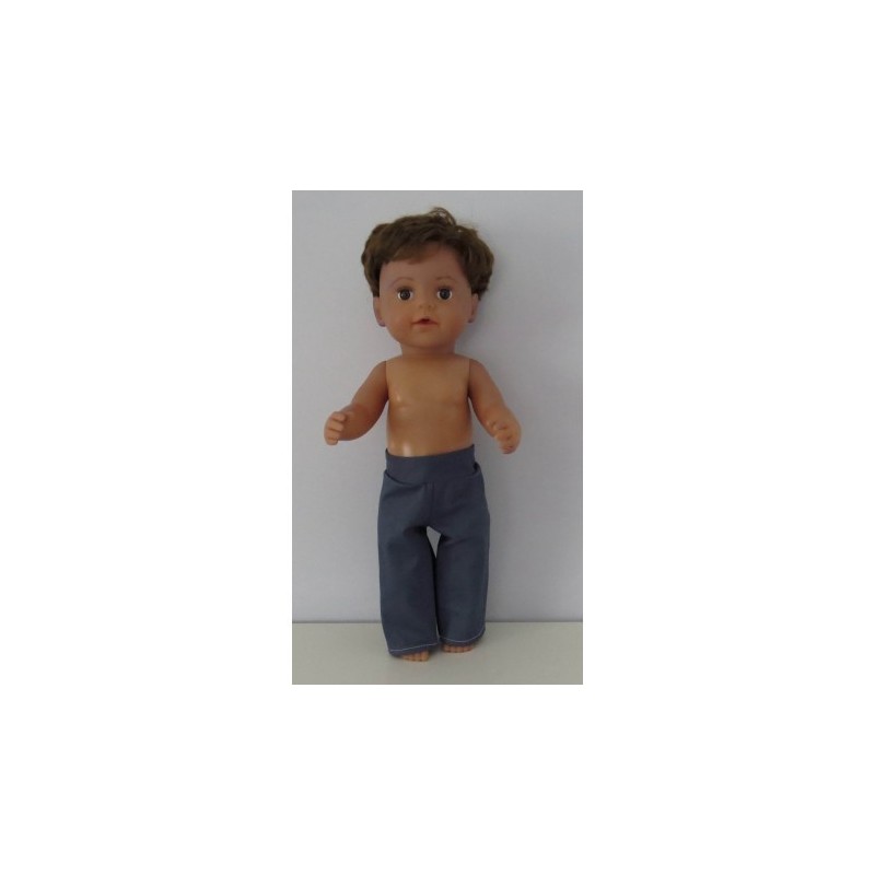 lange broek blauw baby born 43cm