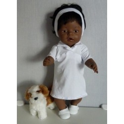 polojurk wit  baby born 43cm