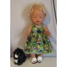 tricotjurk setje groen uilen baby born 43cm