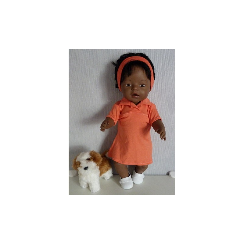 polojurk oranje  baby born 43cm