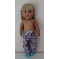 lange broek paddestoelen baby born 43cm