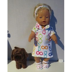 polojurk brillen baby born 43cm
