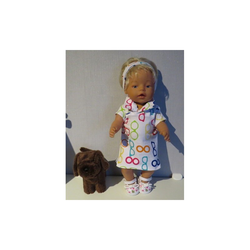 polojurk brillen baby born 43cm