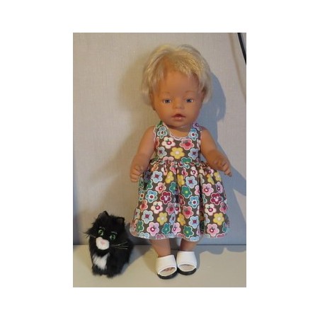 tricotjurk setje appel baby born 43cm