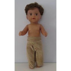 lange broek lcht bruin baby born 43cm